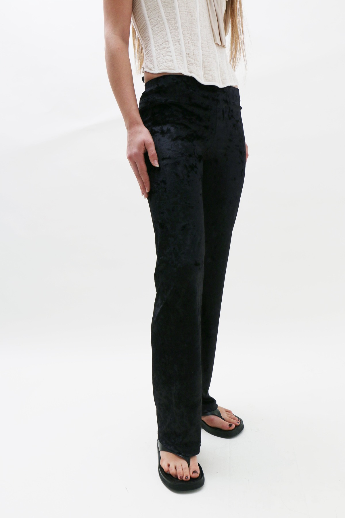 Maryam Nassir Zadeh Velvet Dance Pants - Image 4 of 7