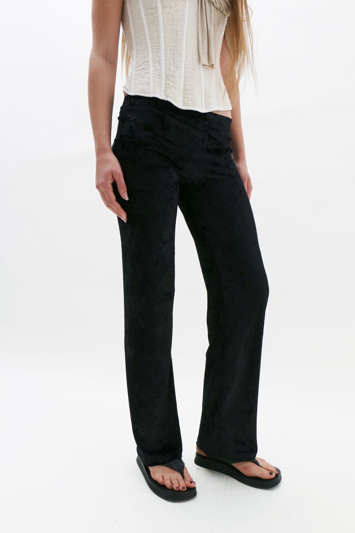 Maryam Nassir Zadeh Velvet Dance Pants - Image 5 of 7