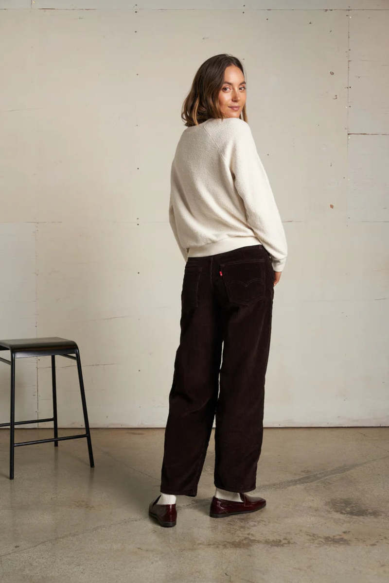 Perfect White Tee Zuri Sweatshirt - Sugar