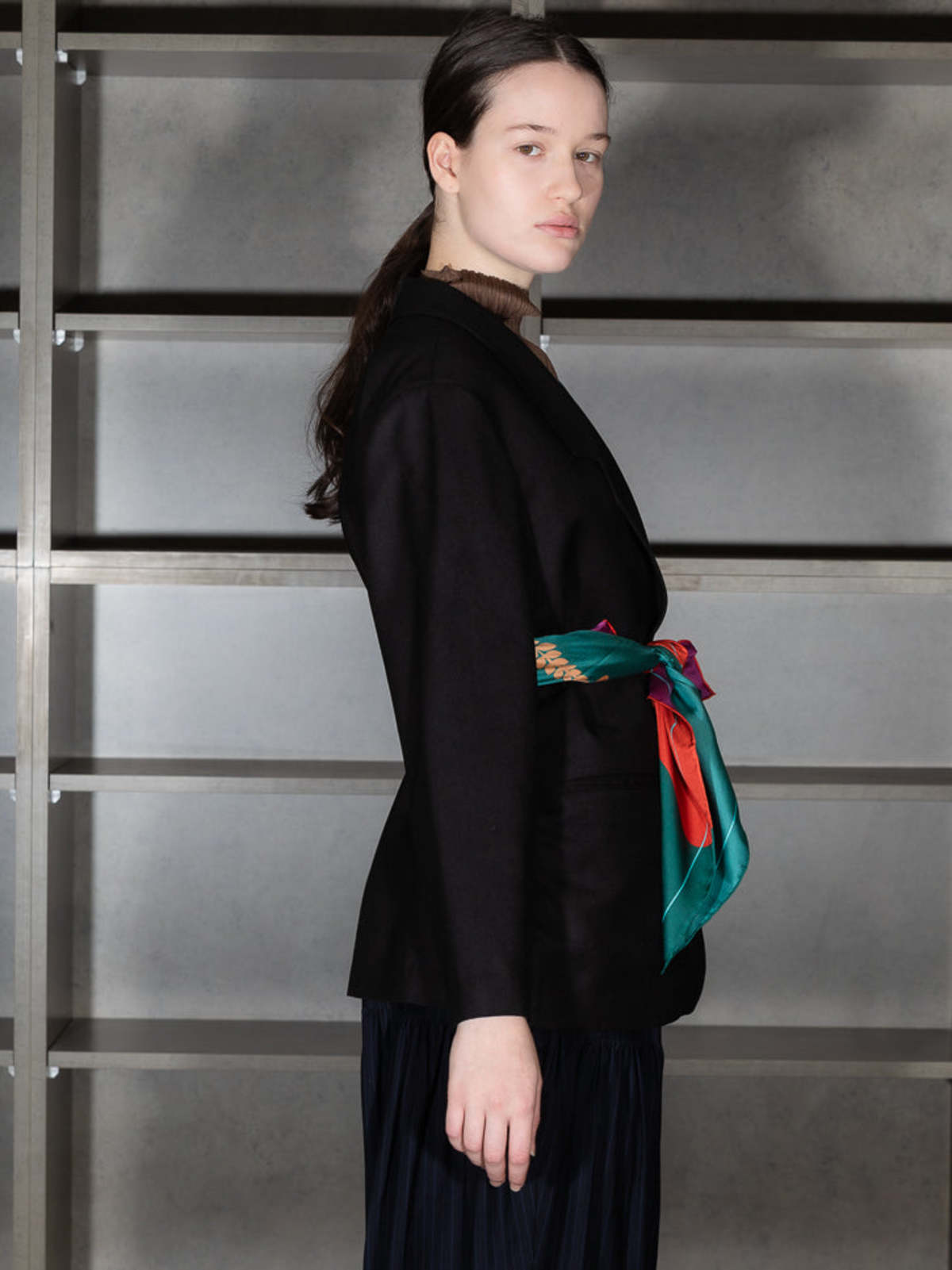 Chelsea Mak Anita Blazer - Black - Image 6 of 6