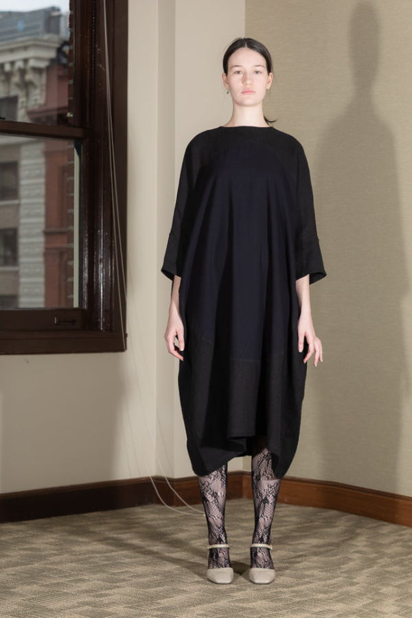 Cosmic Wonder Linen/Wool and Cotton/Cashmere Dress