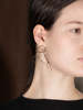 FARIS Esther Earrings - Bronze/Pearl - Thumbnail 2