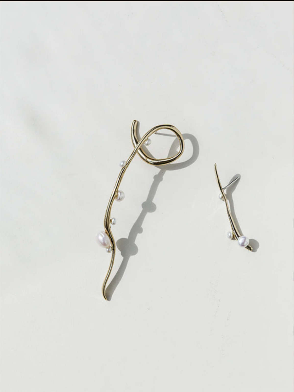 FARIS Esther Earrings - Bronze/Pearl - Image 7 of 7