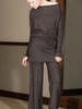 Lauren Manoogian Askew Layer Pant - Blackened - Thumbnail 2