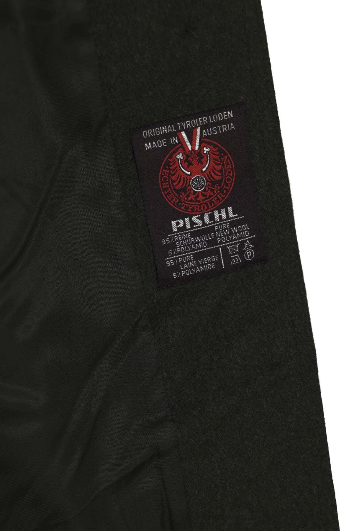 Pischl (Austria) Vintage, 1970s, Tyrolean Loden - Image 5 of 5