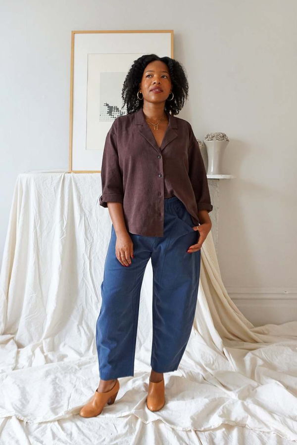 Ursa Minor Daphne Blouse - Clove