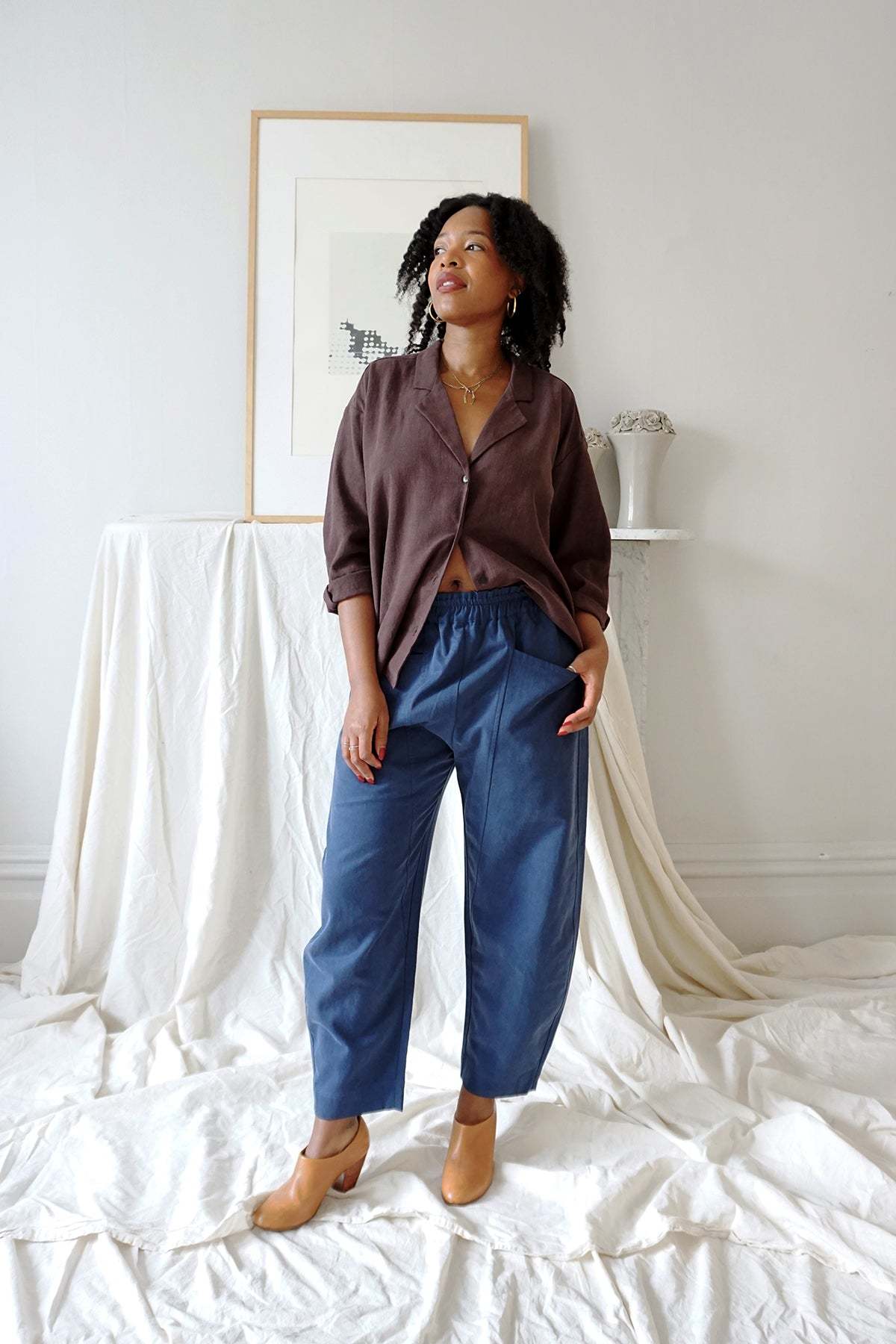 Ursa Minor Flor Arca Pants - Midnight - Image 2 of 5