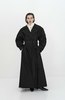 K M by L A N G E Heavy Weight Cotton Trench Coat - Blackout - Thumbnail 4