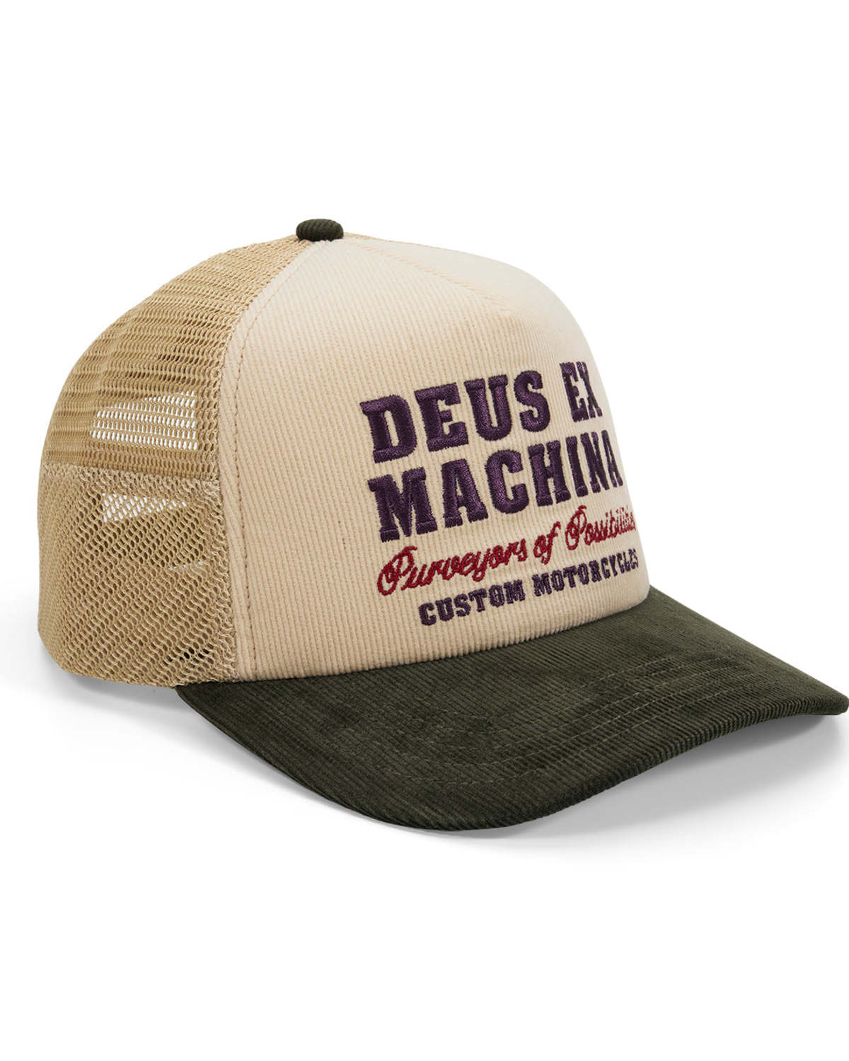 Deus Gumshoe Cord Trucker Hat - Image 3 of 6