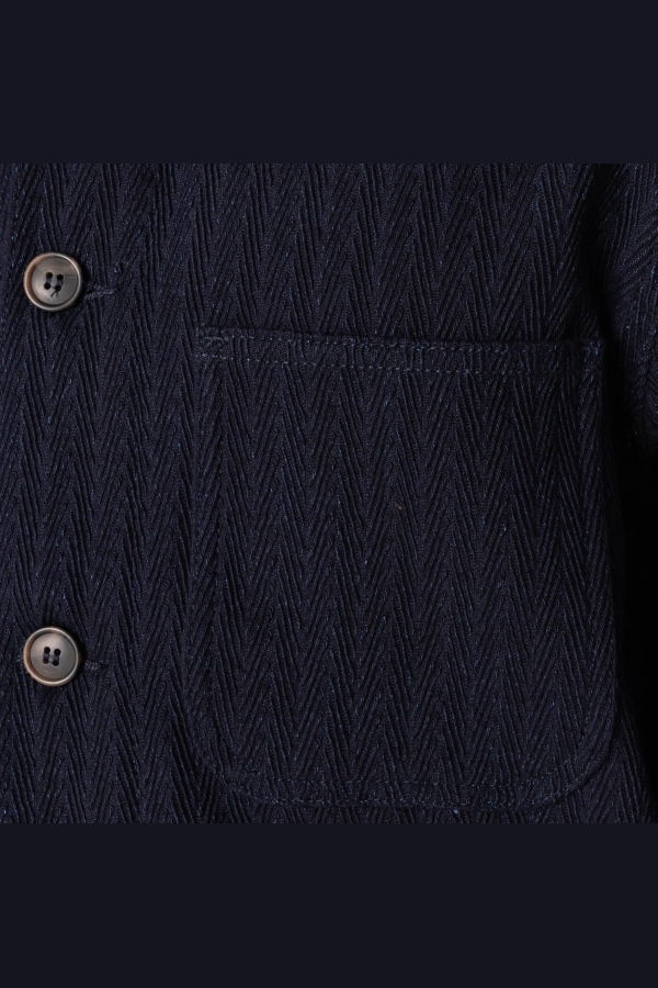 Naked & Famous Chore Coat - Indigo Sugiaya