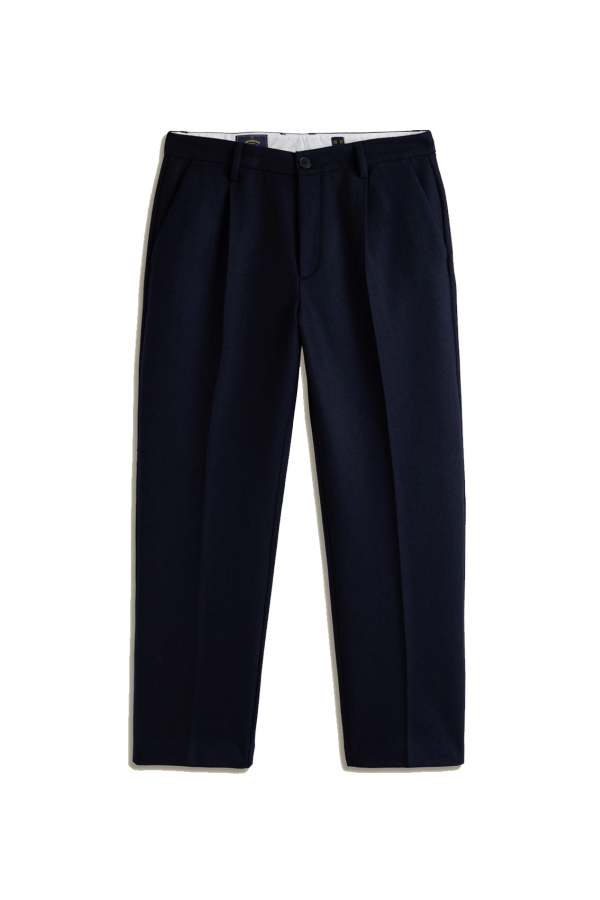 Portuguese Flannel Single Pleat Trousers
