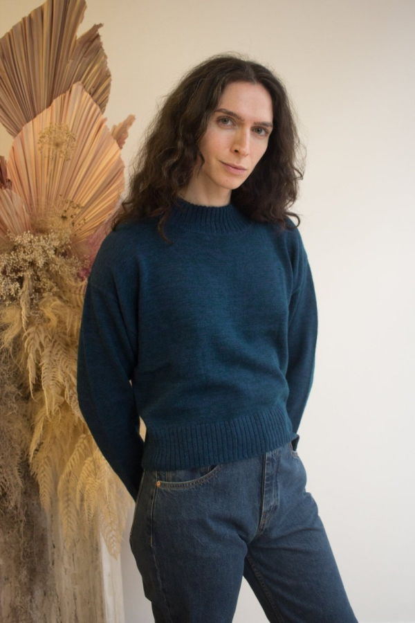 Eve Gravel Zephyr Knit