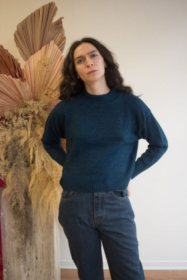 Eve Gravel Zephyr Knit