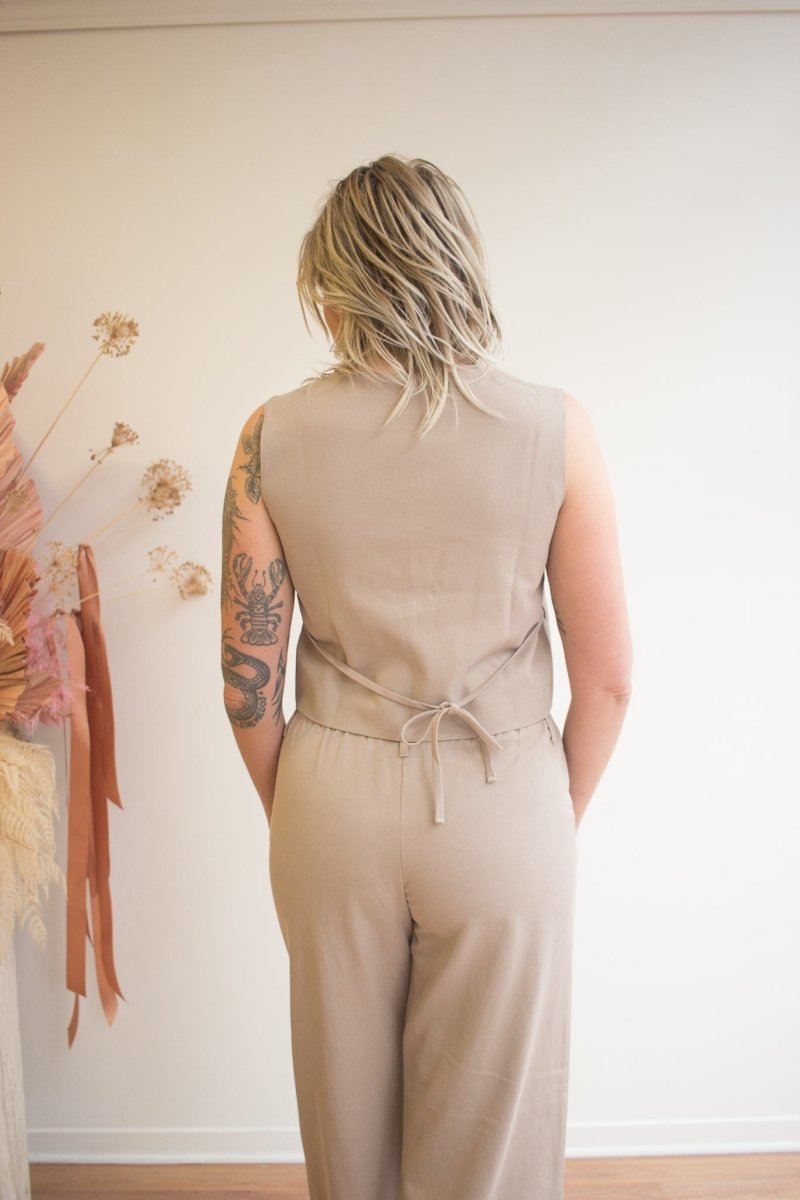 Valerie C Sleeveless Jacket