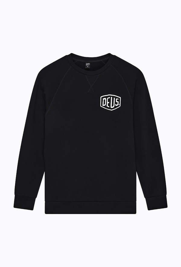 Deus Milano Address Sweatshirt - Black Deus Milano Address Sweatshirt - Black