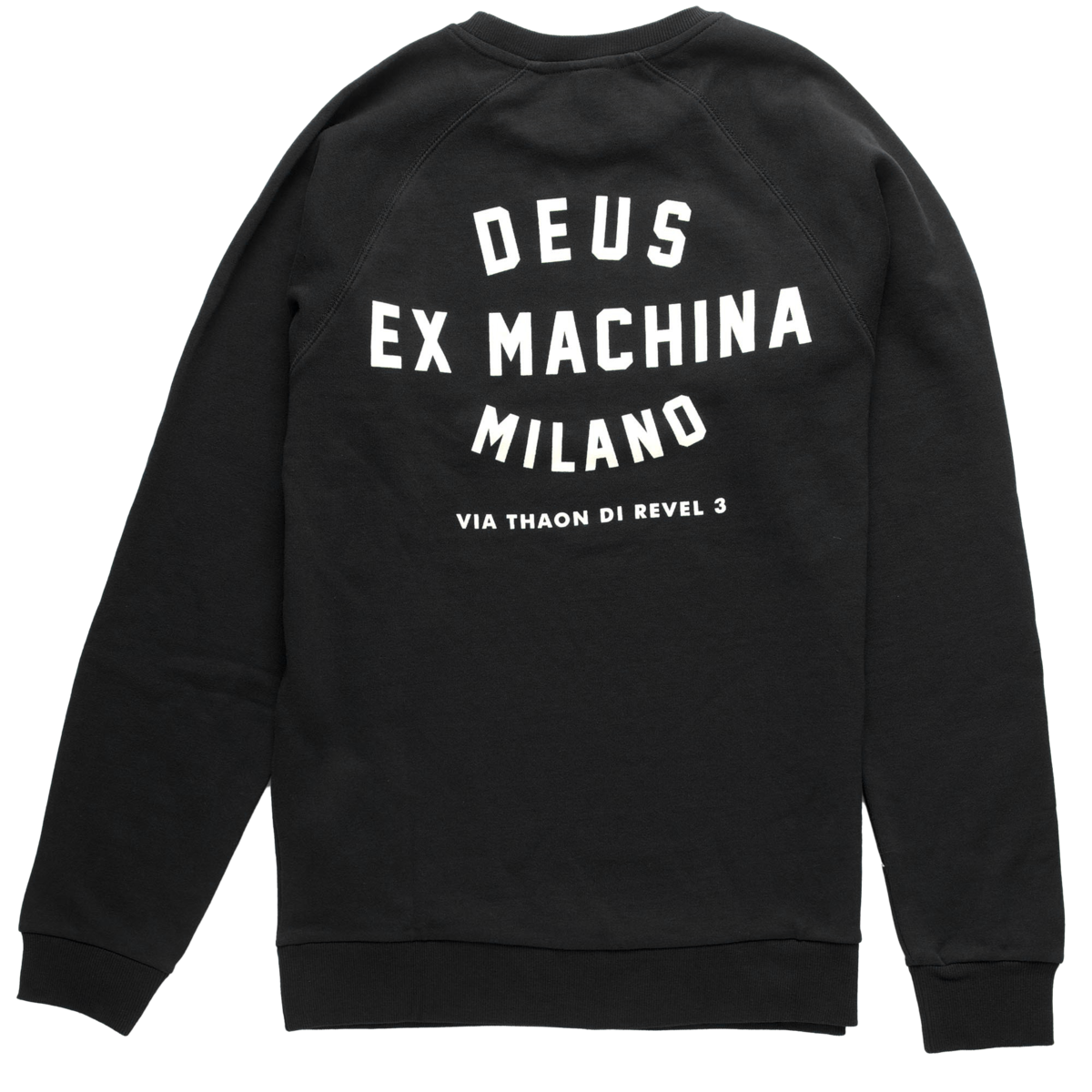 Deus Milano Address Sweatshirt - Black - Image 2 of 3