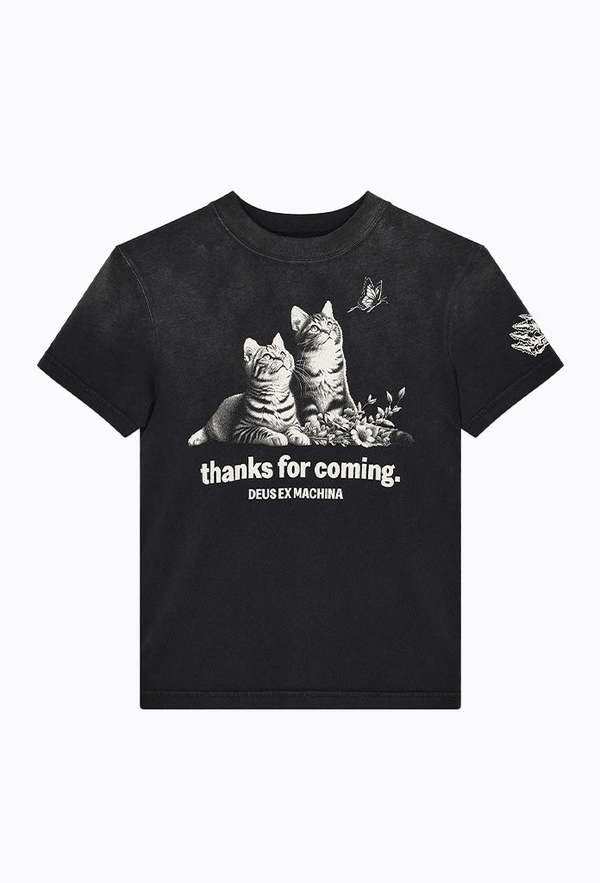 Deus Ostinato Tee - Anthracite Deus Ostinato Tee - Anthracite