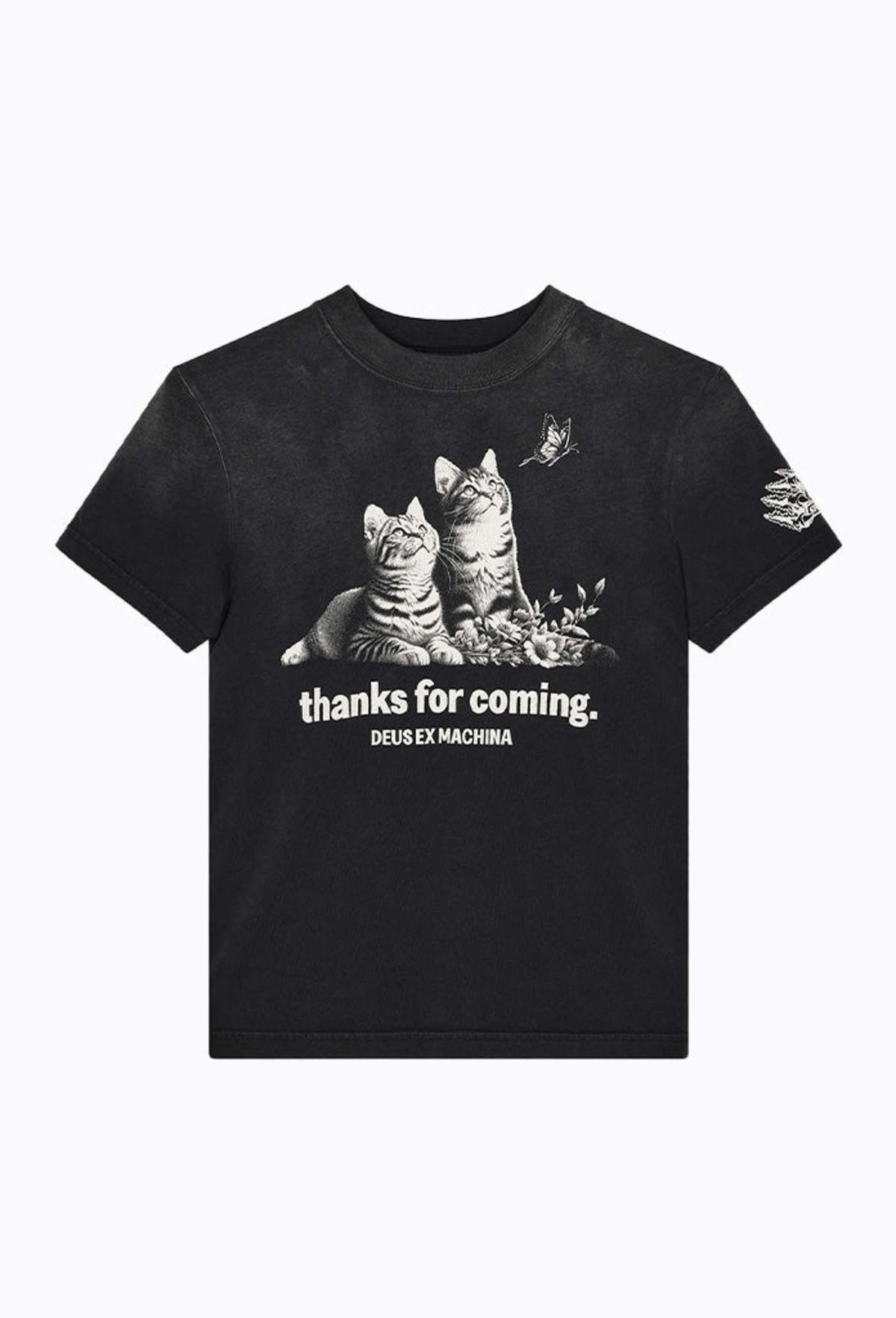 Deus Ostinato Tee - Anthracite - Image 1 of 4