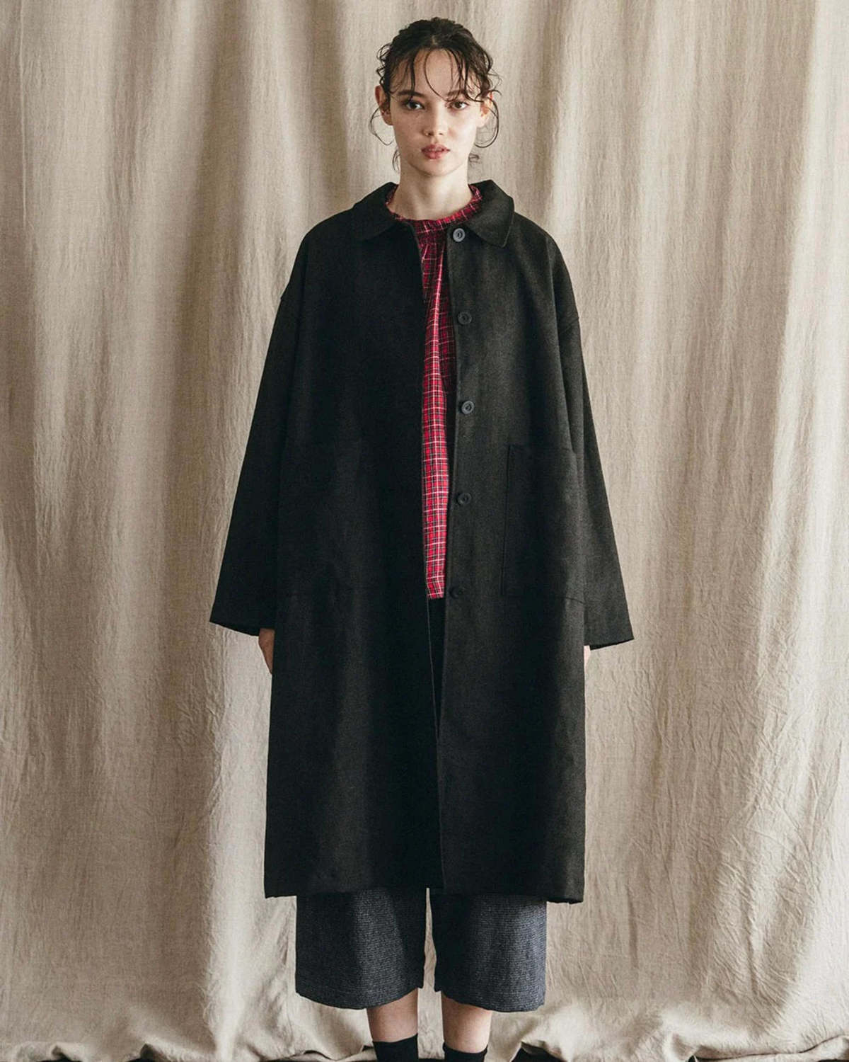 Fog Linen Work Rasa Coat - Image 2 of 3