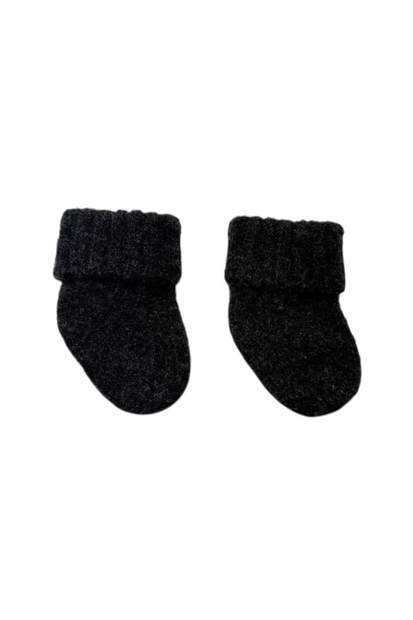 Pequeno Tocon Baby Inuit Socks - Black
