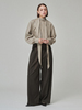 Maison De Ines Tailored Wide Trousers - Espresso Brown - Thumbnail 3