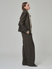 Maison De Ines Tailored Wide Trousers - Espresso Brown - Thumbnail 5