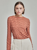 MAISON DE INES ARCHIVE PLEATS INNER TOP - TERRACOTTA - Thumbnail 1