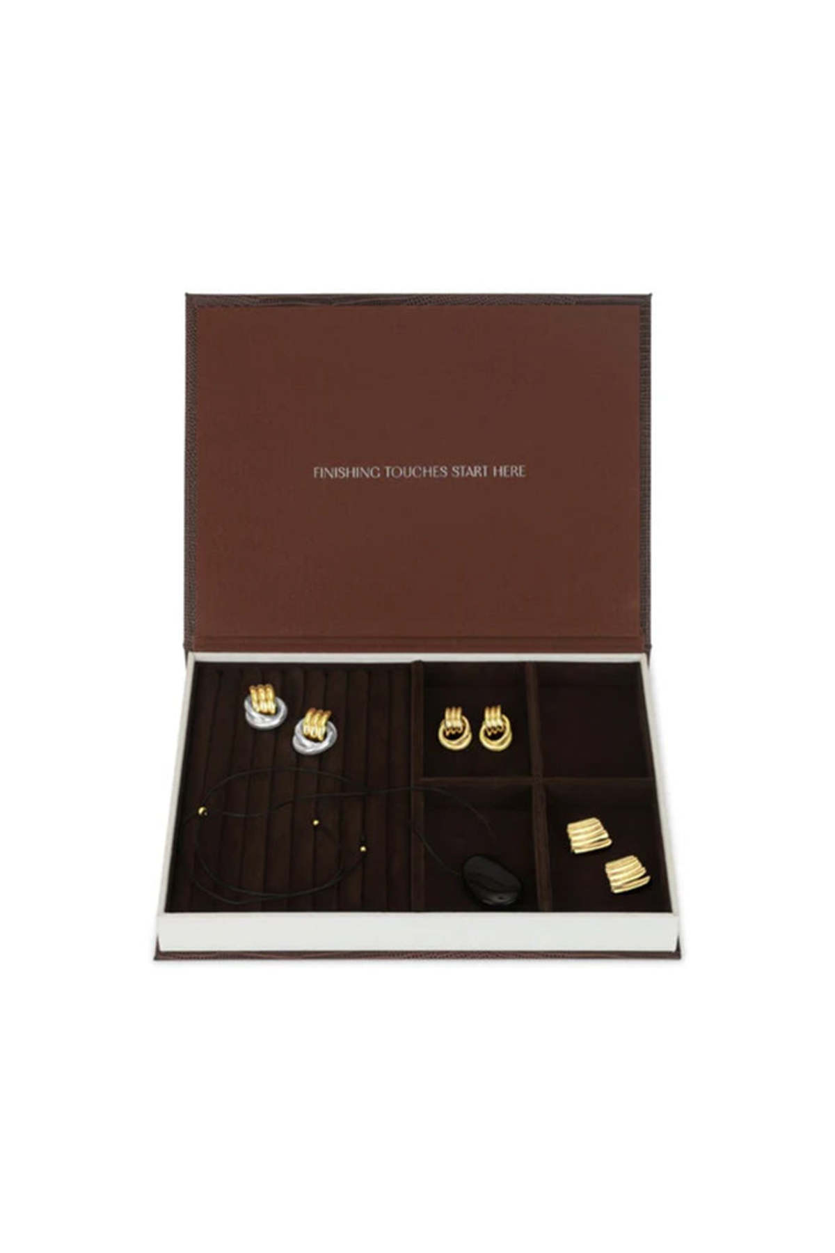 Heaven Mayhem Cognac Book Box - Brown - Image 2 of 3