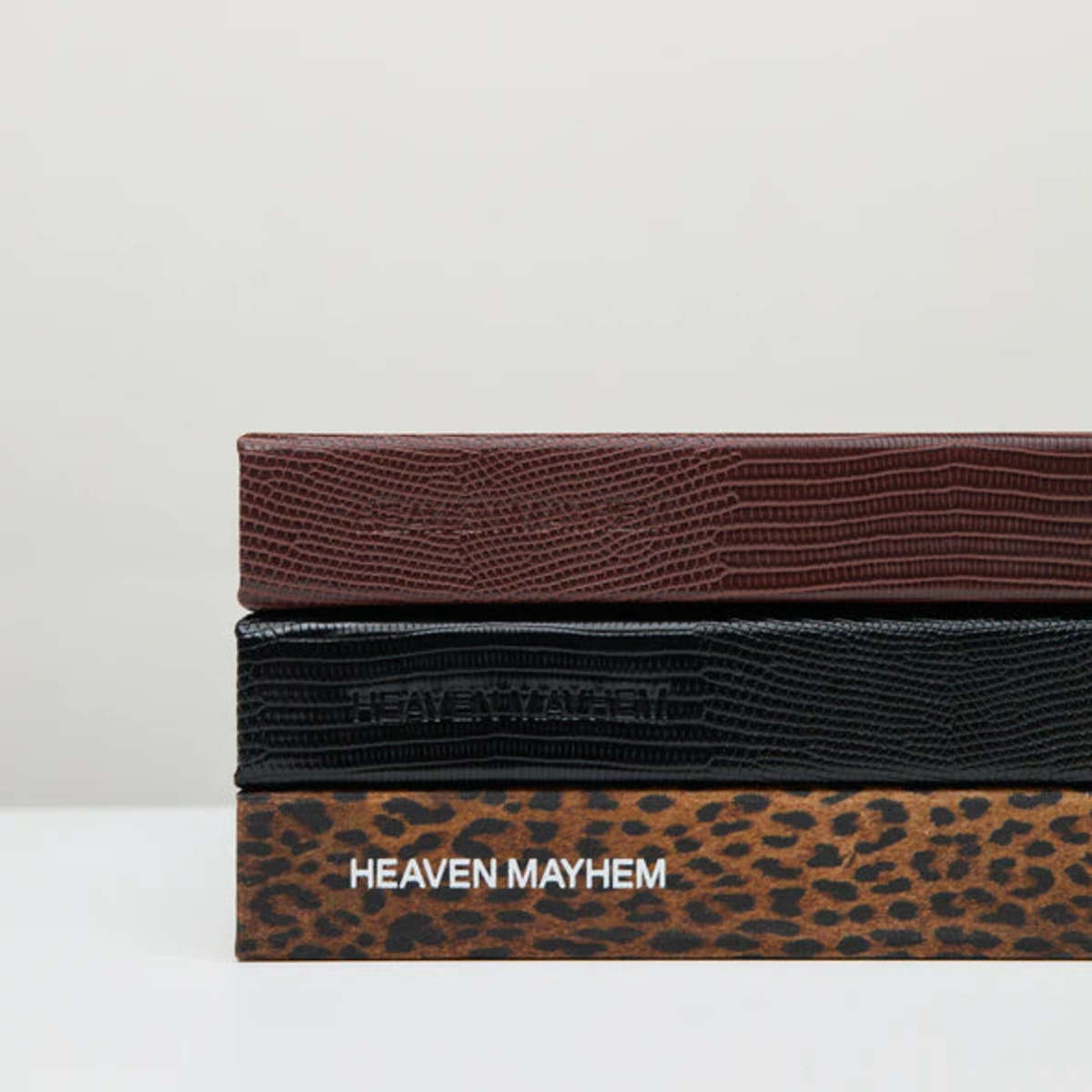 Heaven Mayhem Cognac Book Box - Brown - Image 3 of 3