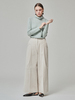 Maison De Ines Corduroy Wide Trousers - Milk Ivory - Thumbnail 3