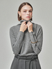Maison De Ines Cashmere Blend Color-Lined Knit - Melange Gray - Thumbnail 1