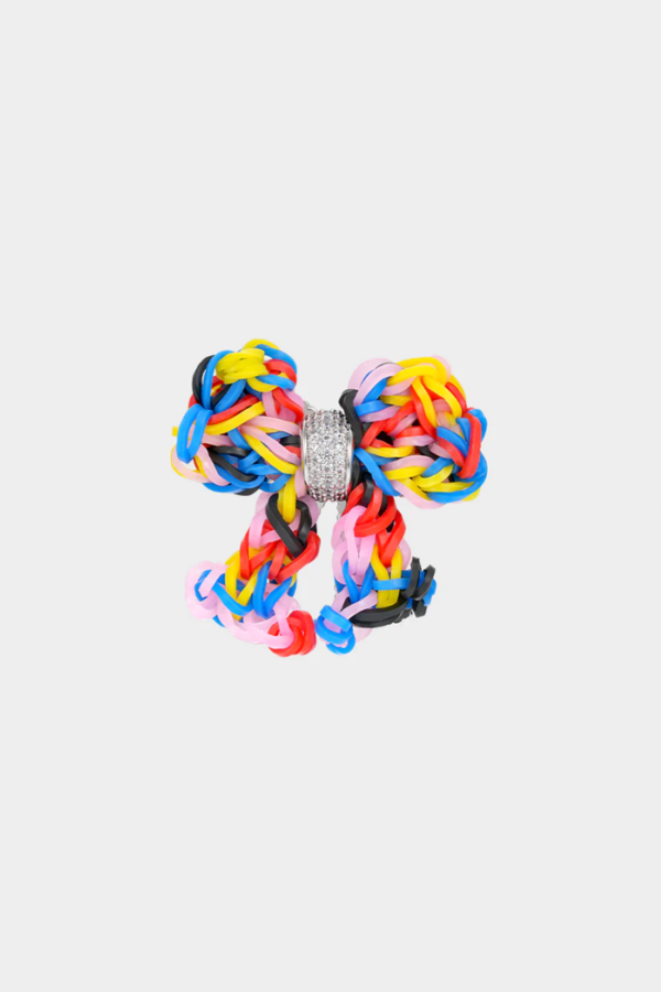 YVMIN Rubber Band Bow Hair Clip