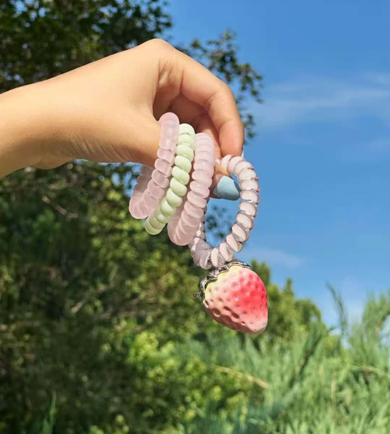 YVMIN Strawberry Hair Tie