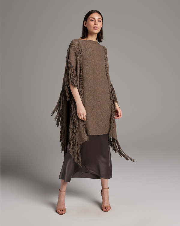 VOZ Lace Fringe Manta