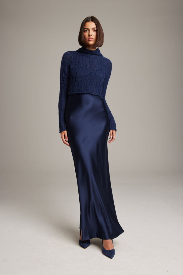 VOZ Manos Cropped Sweater - Multi