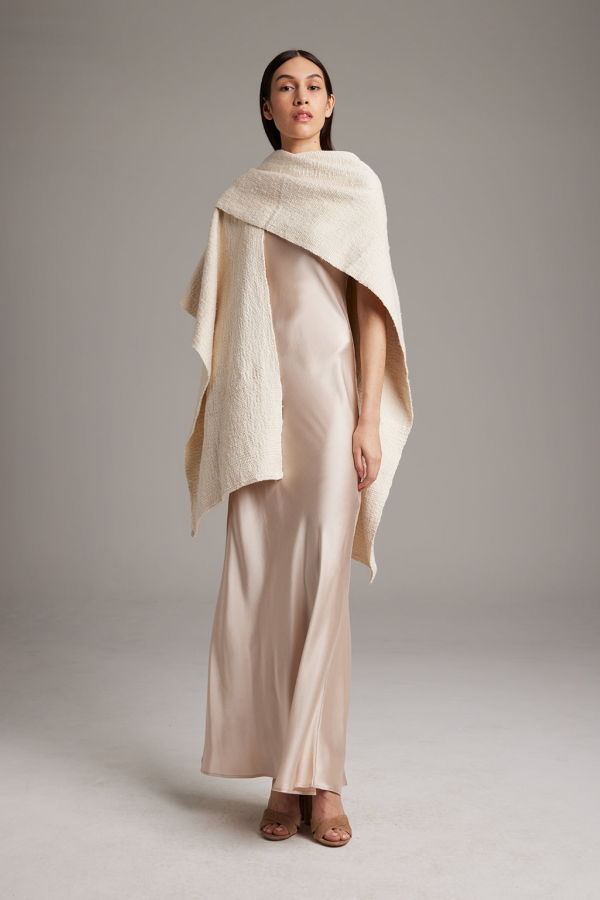 VOZ Solid Fine Flamm Cotton Duster - Multi