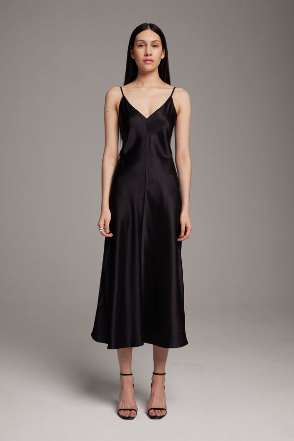 VOZ V-Neck Slip Dress 