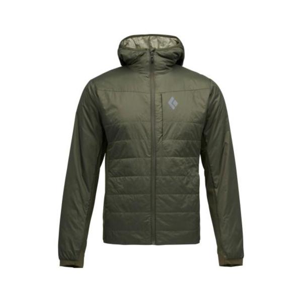 Black Diamond Bubble Jacket - Dark Moss