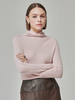 Maison De Ines Soft Touch Wool High-Neck Knit - Blossom Pink - Thumbnail 1