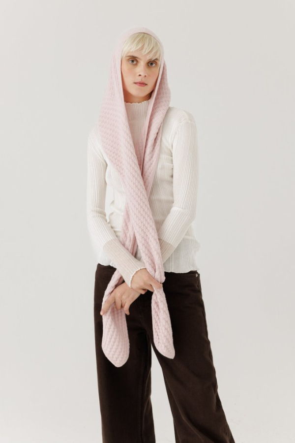 The Knotty Ones Radvilait Headpiece - Rose Melange