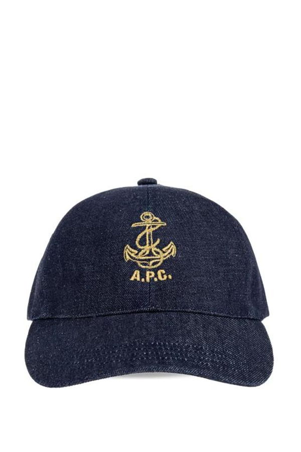 A.P.C. Baseball Cap - Indigo