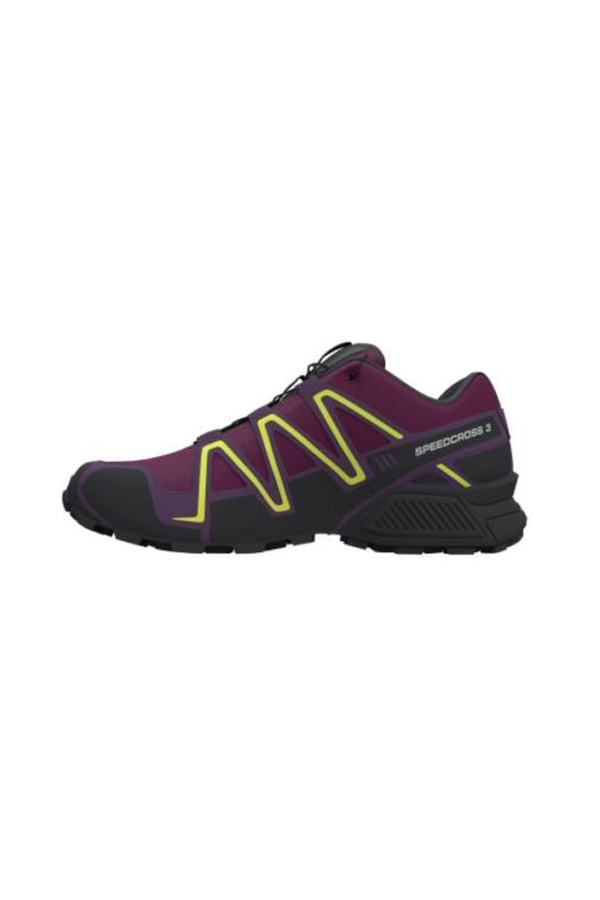 SALOMON Sneakers - Plum Caspia / Black / Crown Jewel