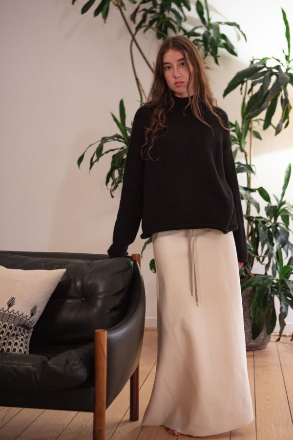 Erica Tanov Matilda Alpaca Wool Turtleneck Sweater