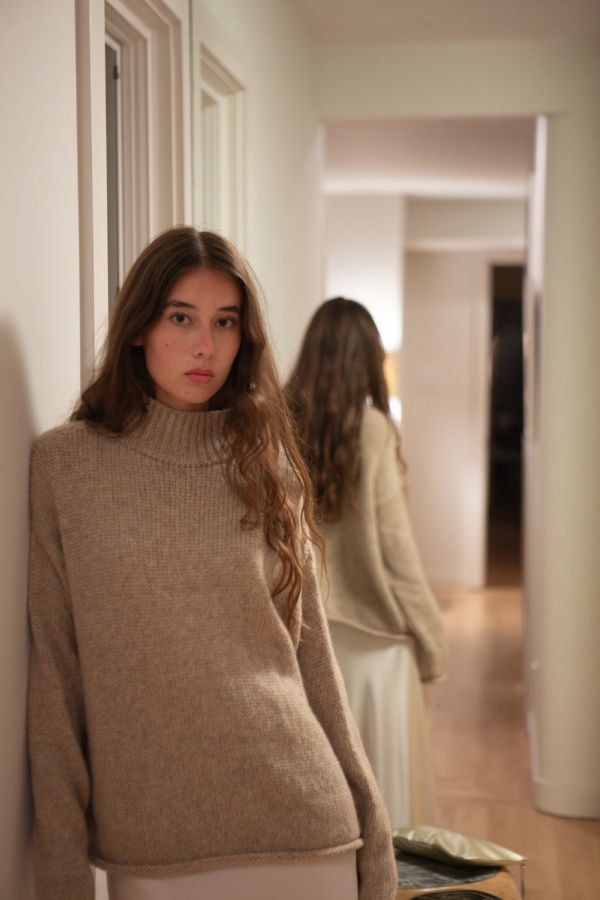 Erica Tanov Matilda Alpaca Wool Turtleneck