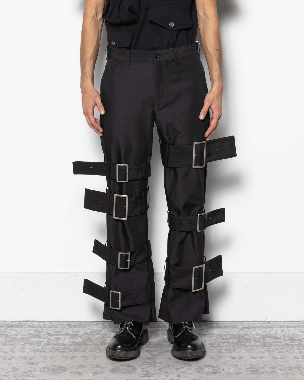 comme des garçons homme plus Buckled Pants - Image 1 of 5