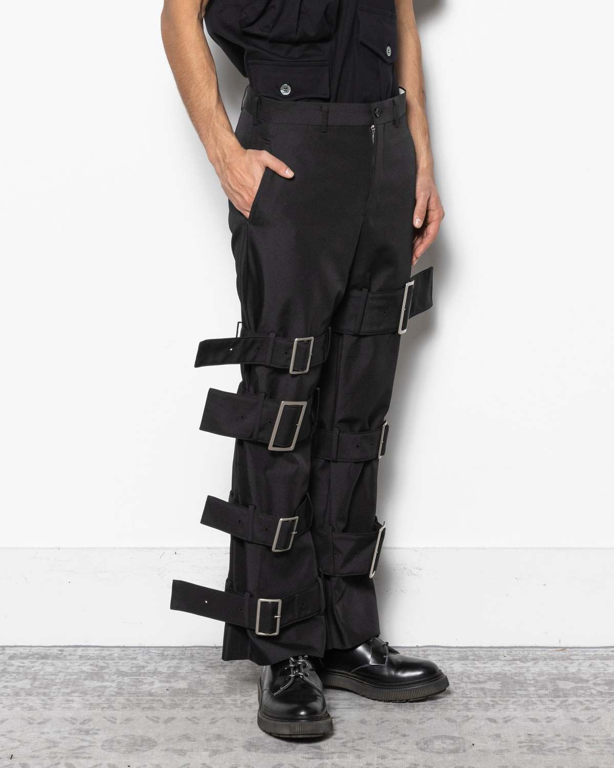 comme des garçons homme plus Buckled Pants - Image 2 of 5