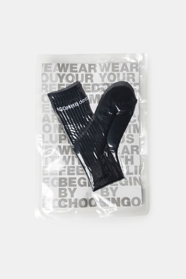 comme des garçons homme plus Logo Socks