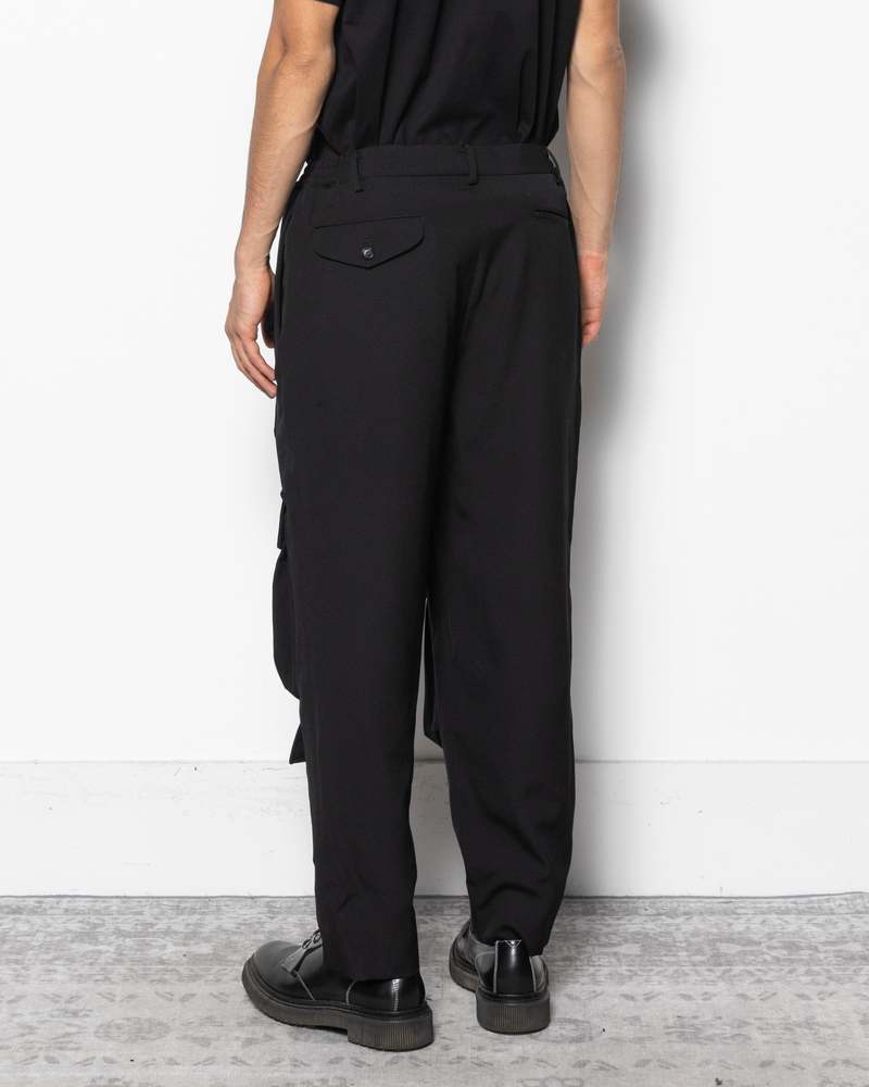 comme des garons homme plus Multi Pocket Cargo Pants - Black