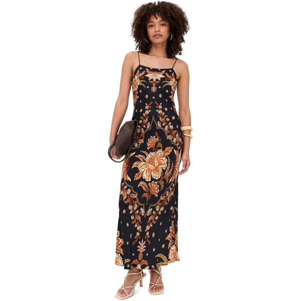FARM Rio Maxi Slip Dress - Majestic Garden