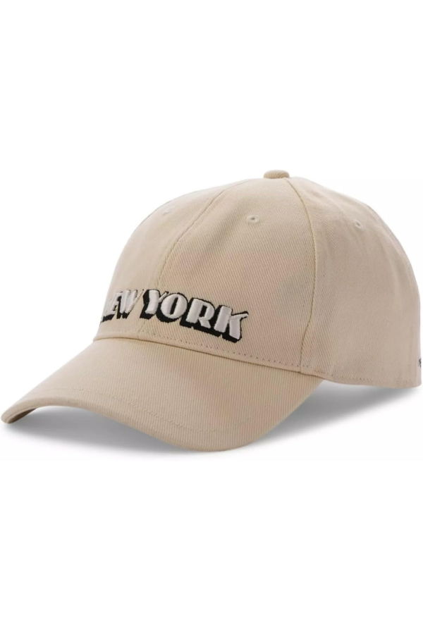 Rag & Bone Harlow New York Baseball Cap - Vintage Cream